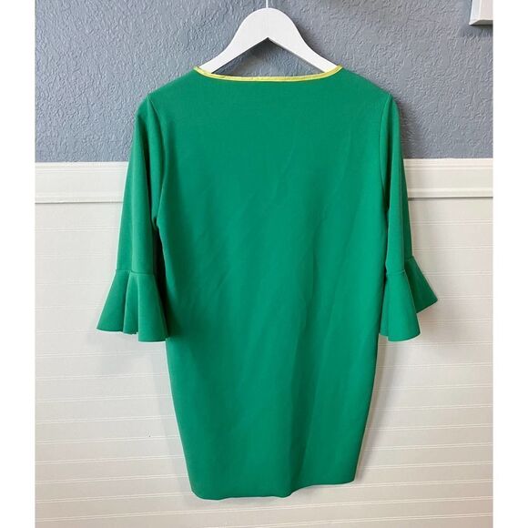 Vicolo Green 3/4 Bell Sleeve Relax Fit Tunic Size Large - Picture 7 of 8
